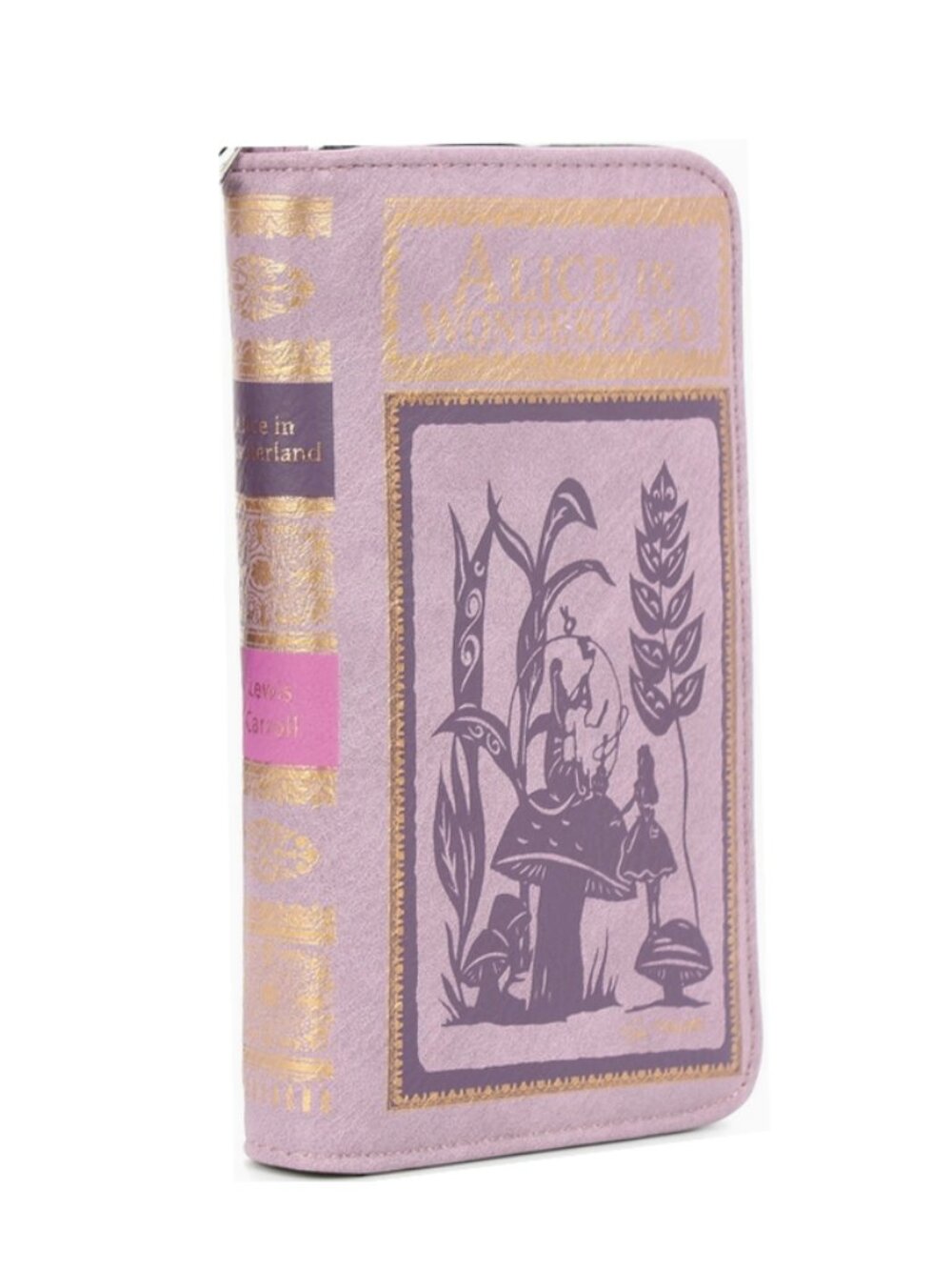 Alice in Wonderland Book Coin Purse and Bag Charm - Picture 4 of 5